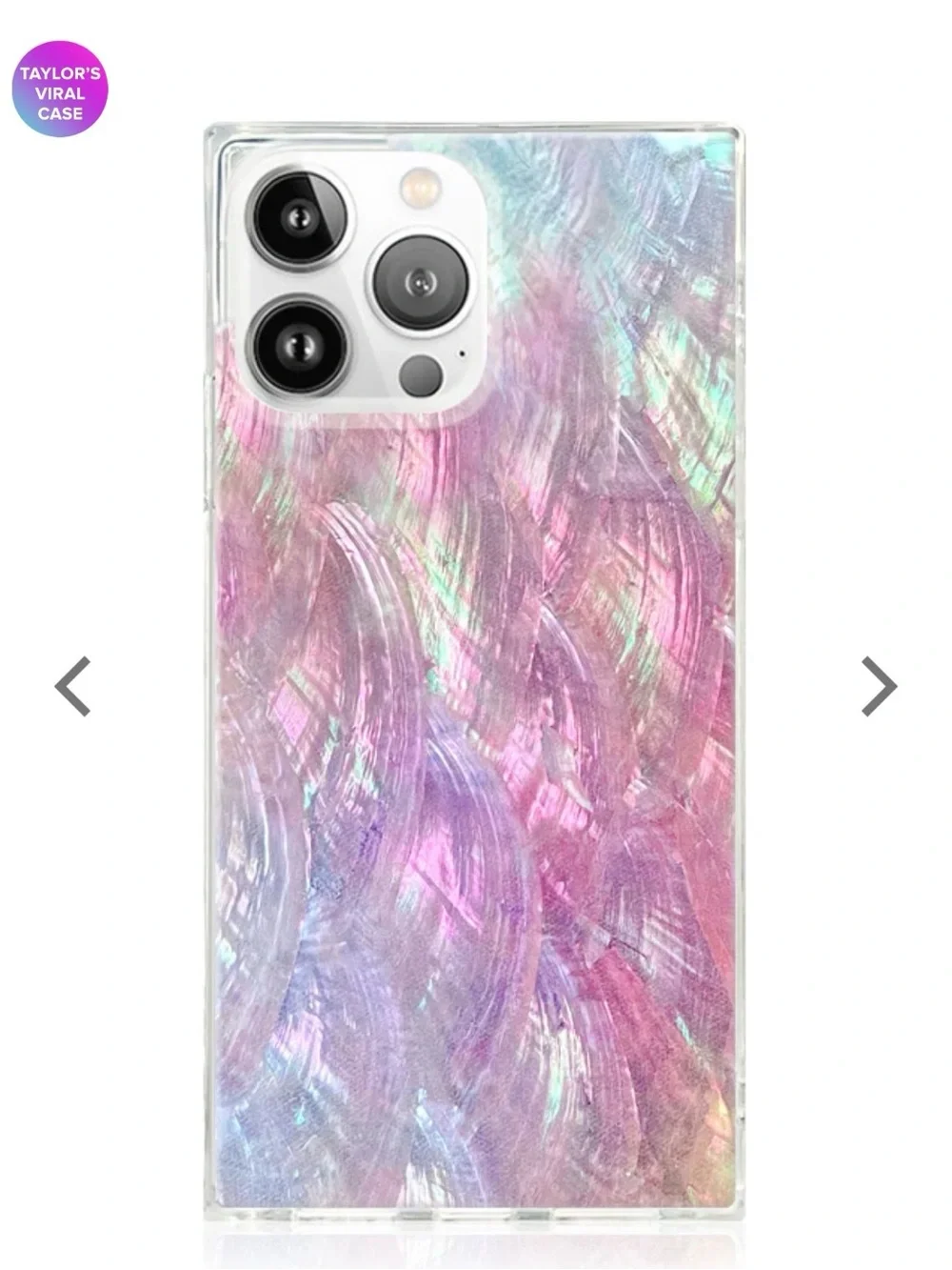 Flaunt Iridescent Pink Case for iPhone 15 Pro Max